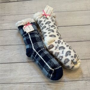 Comfort Code Womens Slipper Socks (2 pair)